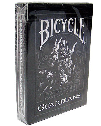 0646069993466 - DECK OF GUARDIAN EDITION BICYCLE POKER PLAYING CARDS - INCLUDES BONUS CUT CARD!