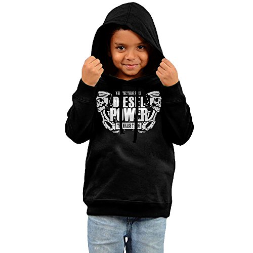6462214362925 - KIDS DIESEL POWER WHEN THE TURBO SPINS SWEATSHIRTS FITTED