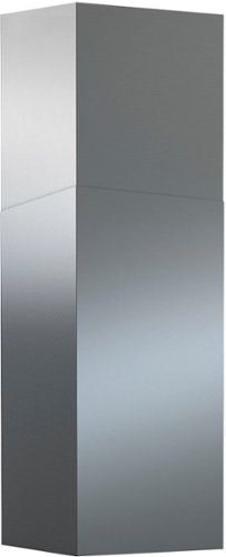0646328005367 - ZEPHYR - DUCT COVER EXTENSION FOR ANZIO WALL RANGE HOOD - STAINLESS STEEL