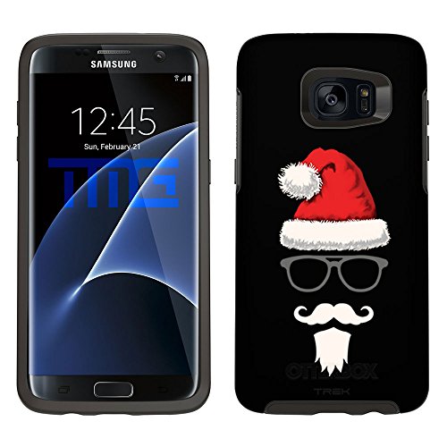 0646406292429 - SKIN DECAL FOR OTTERBOX SYMMETRY SAMSUNG GALAXY S7 EDGE CASE - SANTA WITH MUSTACHE AND BEARD