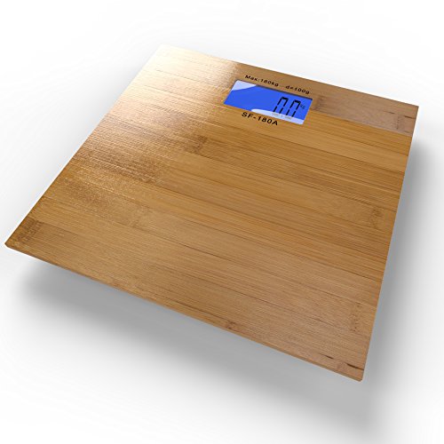 0646437220118 - DIGITAL BATHROOM SCALE BY ROYAL - PREMIUM HIGH PRECISION ACCURACY FROM 11-400LBS - LCD DISPLAY