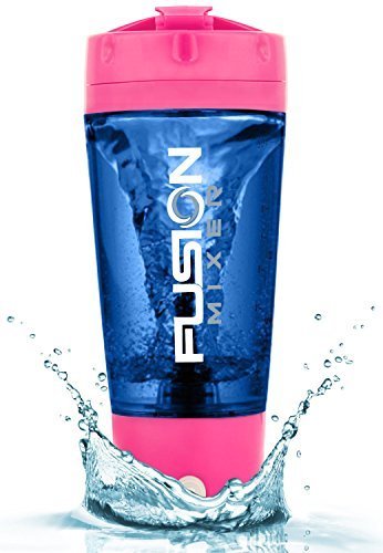 0646437278812 - PROTEIN SHAKER - ELECTRIC PROTEIN SHAKER BOTTLE FROM FUSION MIXER! THIS BATTERY POWERED PROTEIN SHAKER BOTTLE EFFORTLESSLY MIXES YOUR POWDERED SUPPLEMENTS