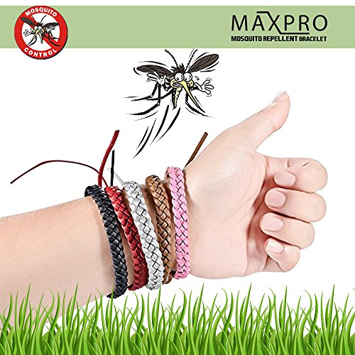 0646437701433 - NATURAL MOSQUITO REPELLENT BRACELET LEATHER FAMILY 10 PACK BEST OF ALL 100% PURE NATURAL PLANT OILS REPELLING PRODUCT NO NASTY SPRAYS & DEET FREE