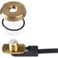 0646444896283 - PCTEL MAXRAD - 3/8-3/4 HOLE MOUNT ONLY, BRASS