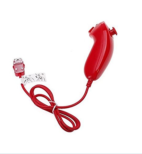 0646557305726 - WII NUNCHUK / NUNCHUCK CONTROLLER - RED