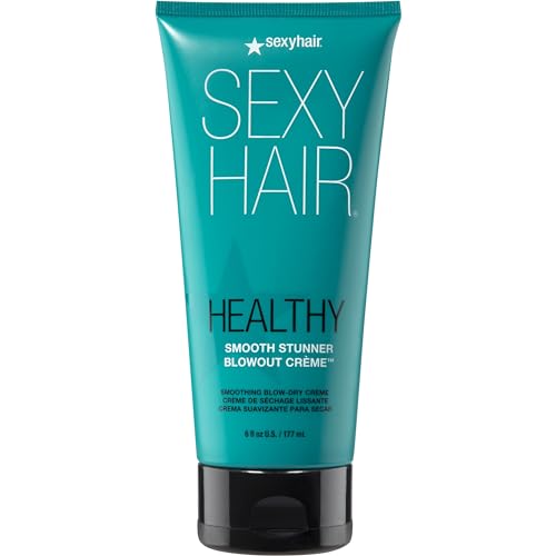 0646630021567 - SEXYHAIR HEALTHY SMOOTH STUNNER CRÈME, 6 OZ | NOURISHES DRY HAIR | PROVIDES ADDED MOISTURE | SEALING HAIR CUTICLE