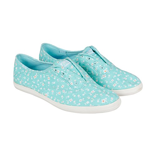0646881935477 - KEDS CHILLAX CLOVER WOMENS BLUE TEXTILE LACE UP SNEAKERS SHOES 8.5