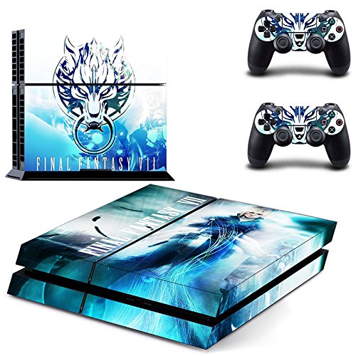 6470746461740 - FINAL FANTASY VII DECAL SKIN STICKER FOR PLAYSTATION 4 PS4 CONSOLE+CONTROLLERS
