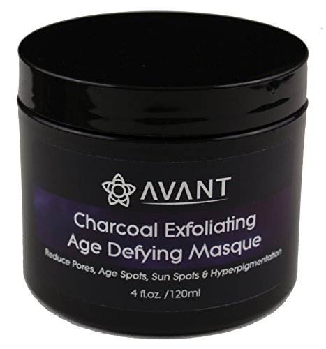 0647267929820 - ACTIVATED BAMBOO CHARCOAL EXFOLIATING FACE MASK FOR WOMEN AND MEN | GOOD FOR ACNE, MINIMIZING PORES, SUN/AGE SPOTS, HYPERPIGMENTATION | USA ORGANIC AND NATURAL, NO CHEMICALS | LARGE 4FLOZ JAR