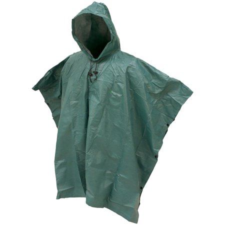 0647484040117 - FROGG TOGGS OUTER WARE ADULT PONCHOS, GREEN