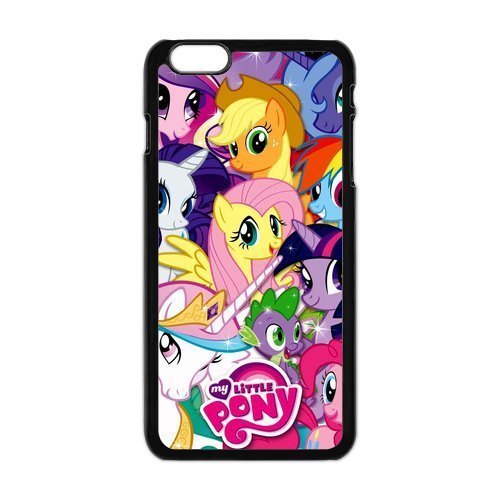 6479237527538 - FEEL.Q- MY LITTLE PONY FRIENDSHIP IS MAGIC CARTOON PERSONALIZED HARD TEXTURED RUBBER BUMPER CASE COVER FOR IPHONE 6PLUS 6+ 6 PLUS