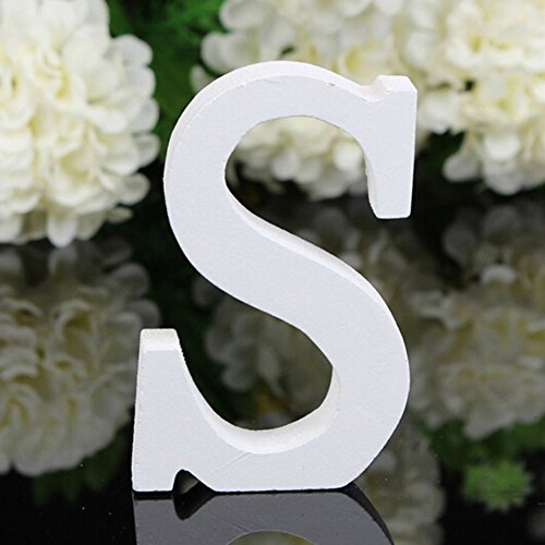 6483445786632 - EDAL WOODEN WORD LETTER PLAQUE FREE STANDING PERSONALISED WEDDING HOME GIFT DECOR S