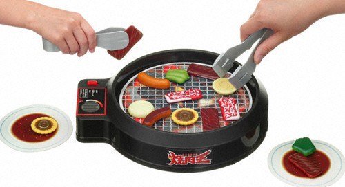 0000649008351 - SUPER BBQ BARBEQUE GRILL PLAYSET TOY SIMULATOR GAME FOR KIDS