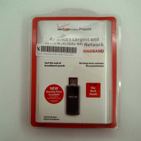 0649496014568 - VERIZON USB760 3G PREPAID USB BROADBAND DEVICE