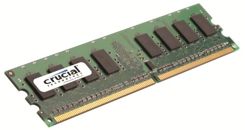 0649528733252 - CRUCIAL 2GB SINGLE DDR2 667MHZ (PC2-5300) CL5 UNBUFFERED UDIMM 240-PIN DESKTOP MEMORY MODULE CT25664AA667