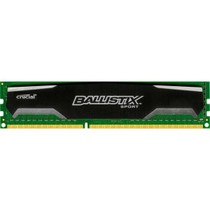 0649528757906 - CRUCIAL BALLISTIX SPORT 8GB SINGLE DDR3 1600 MT/S PC3-12800 CL9 1.5V UDIMM 240-PIN MEMORY (BLS8G3D1609DS1S00)
