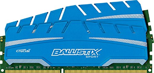 6495287651856 - CRUCIAL BALLISTIX SPORT XT 8GB KIT (4GBX2) DDR3 1600 (PC3-12800) UDIMM MEMORY MODULES BLS2K4G3D169DS3/BLS2C4G3D169DS3