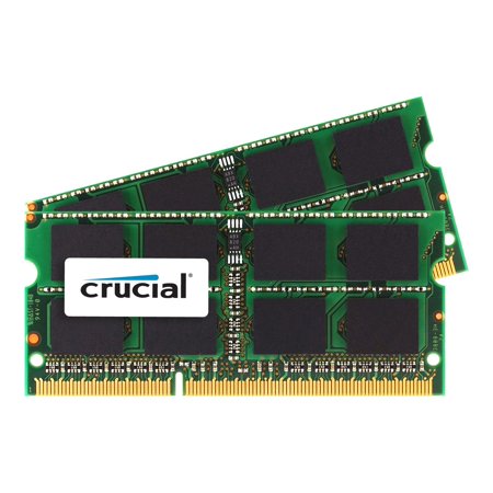 0649528775290 - CRUCIAL 16GB KIT (8GBX2) DDR3L 1866 MT/S (PC3-14900) SODIMM 204-PIN MEMORY FOR MAC - CT2K8G3S186DM