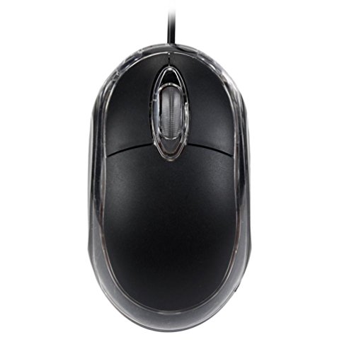 0649577424262 - MOUSE ,ZYOOH DESIGN 1200 DPI USB WIRED OPTICAL GAMING MICE MOUSE FOR PC LAPTOP BLUE