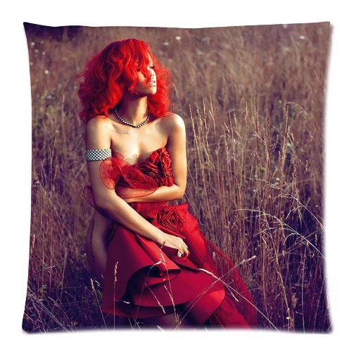 6498584569251 - GENERIC RIHANNA NEW PILLOW CASE SOFA PILLOWCASE COVER HOME DECORATION 18X18(TWO SIDES)