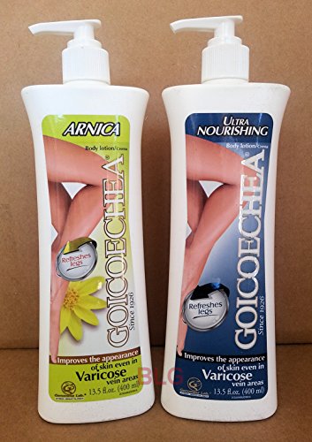 0649906970859 - GOICOECHEA BODY LOTION CREAM ARNICA & ULTRA NOURISHING COMBO. IMPROVES THE APPEARANCE OF SKIN IN VARICOSE VEIN AREAS 13.5 OZ.. (2 PACK)... HPVAGR