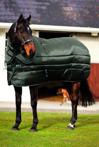 0649982396475 - AMIGO BY HORSEWARE HORSE STABLE BLANKET HEAVY - SIZE:84 COLOR:NAVY/NAVY/WHITE