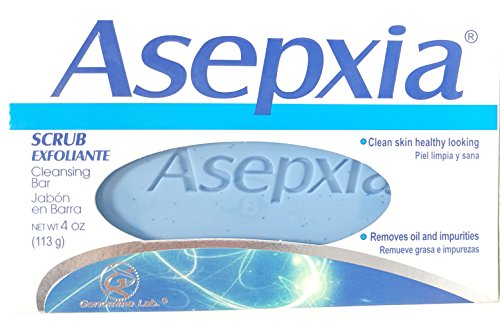 0650231400270 - ASEPXIA SCRUB CLEANSING SOAP 4 OZ BAR (4 BARS)