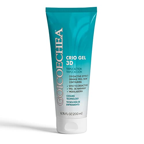 0650240060328 - GOICOECHEA CRIO GEL 3D, TRIPLE ACTION CRYOACTIVE TREATMENT WITH COOLING TECHNOLOGY REDUCES CELLULITE AND IMPROVES THE APPEARANCE OF ORANGE PEEL SKIN, BODY SHAPE & SKIN FIRMING, 6.76 FLUID OUNCES