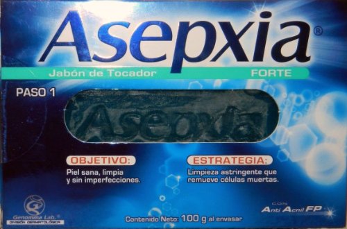 0650245516264 - ASEPXIA FORTE ACNE & BLEMISH CONTROL ANTIACNIL FP SOAP BAR 100G NEW SEALED