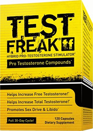 0650348973483 - PHARMAFREAK TEST FREAK - #1 SELLING TESTOSTERONE BOOSTER - HYBRID PRO - TESTOSTERONE STIMULATOR - 120 CAPSULES - BOOST TESTOSTERONE - HELPS TO INCREASE MUSCLE MASS, ENERGY, STAMINA, LIBIDO