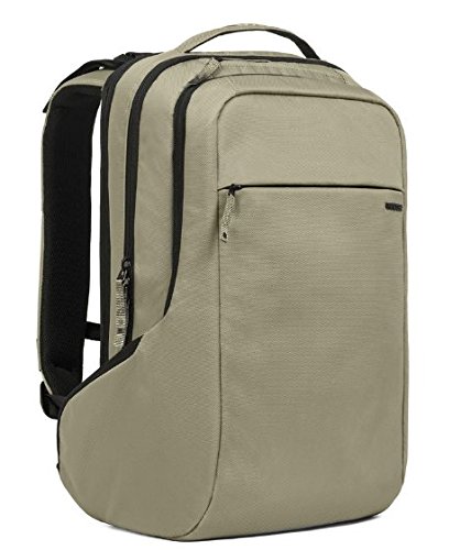 0650450136264 - ICON CARRYING CASE (BACKPACK) FOR 15 NOTEBOOK, MACBOOK PRO, IPAD - MOSS GREEN, BLACK