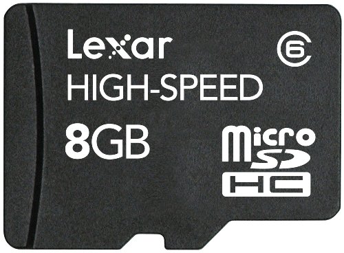 0650590158577 - LEXAR MICRO SDHC 8GB CLASS 6 HIGH-SPEED MOBILE FLASH MEMORY CARD LSDMI8GBBSBNAR