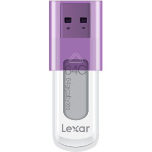 0650590170197 - LEXAR JUMPDRIVE S50 64GB USB FLASH DRIVE LJDS50-64GABNL (PURPLE)