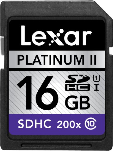 0650590170371 - LEXAR PLATINUM II 200X 16GB SDHC UHS-I FLASH MEMORY CARD LSD16GBBNL200