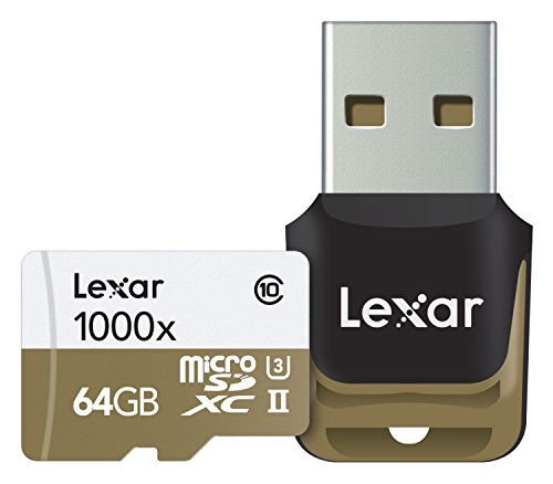 0650590189687 - LEXAR 64GB PROFESSIONAL 1000X MICRO SDXC UHS-II U3 CARD - 150MB/S