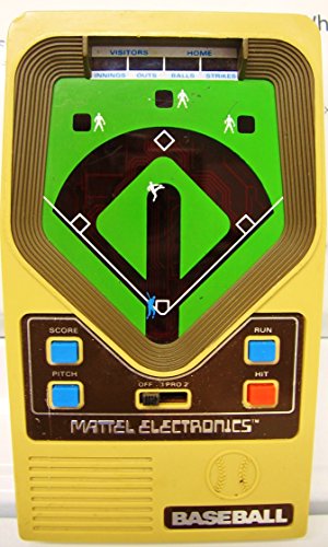 0650905385308 - ORIGINAL 1978 MATTEL ELECTRONICS HANDHELD BASEBALL GAME