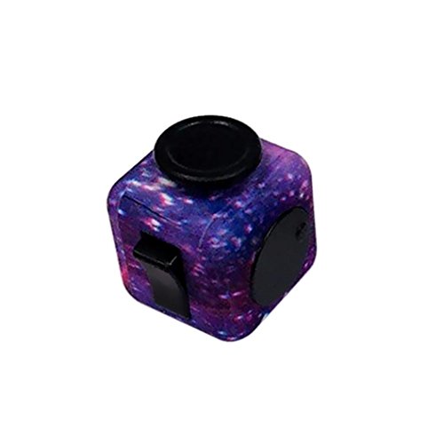 0651748486634 - ZYOOH FIDGET CUBE FIDGET DICE TOY - RELIEVES STRESS & ANXIETY, HELPS TO FOCUS - FOR ADD, ADHD ,ADULTS AND CHILDREN - EXTRA DURABLE SILICON NON-PLASTIC TWIDDLE CUBE