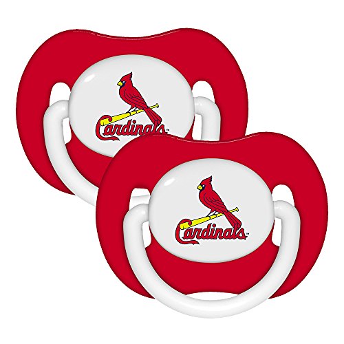 0651770685234 - MLB ST. LOUIS CARDINALS 2-PACK PACIFIERS