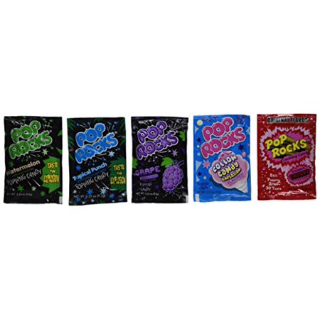 0651818909995 - POP ROCKS VARIETY PACK, 0.33-OUNCE ASSORTED PACKETS (PACK OF 15)