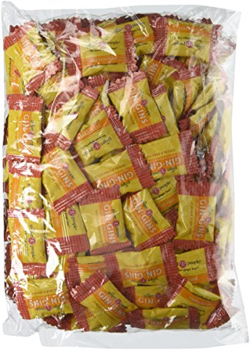 0651818911028 - GIN GIN'S DOUBLE STRENGTH GINGER HARD CANDY, 1 LB BAG