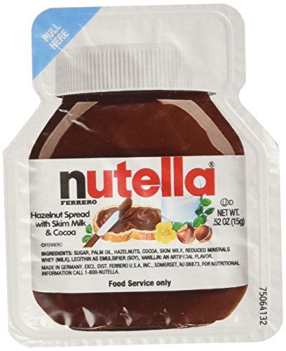 0651818922383 - NUTELLA SINGLE SERVING PACKAGES (PACK OF 120)