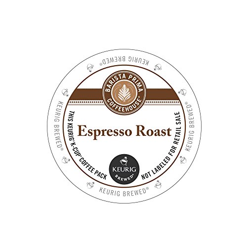6527853420334 - BARISTA PRIMA ESPRESSO ROAST COFFEE KEURIG K-CUPS, 18 COUNT