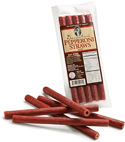 6527853428279 - DEMITRI'S BLOODY MARY PEPPERONI STRAWS - PACK OF 5