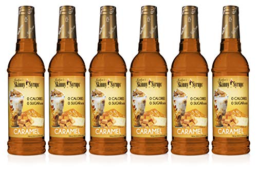 0653341402660 - JORDANS SKINNY SYRUPS CARAMEL, SUGAR FREE COFFEE FLAVORING SYRUP, 25.4 OUNCE BOTTLE (PACK OF 6)
