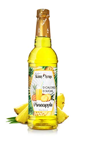 0653341404565 - JORDAN’S SKINNY SYRUPS | SUGAR FREE PINEAPPLE SYRUP | HEALTHY FLAVORS WITH 0 CALORIES, 0 SUGAR, 0 CARBS | 750ML/25.4OZ BOTTLE
