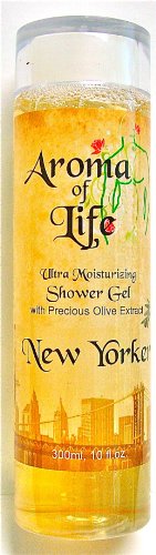 0653459202190 - NEW YORKER, ULTRA MOISTURIZING SHOWER GEL WITH OLIVE EXTRACT, 10 FL OZ
