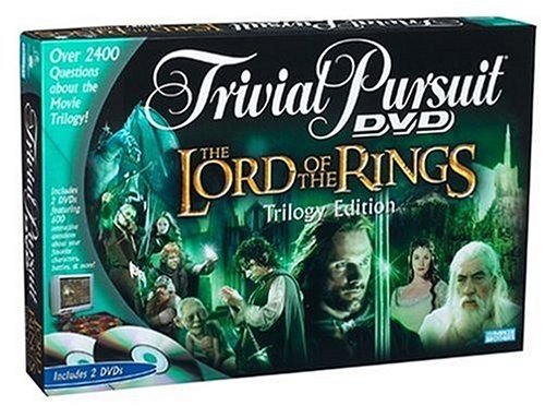 0653569032014 - TRIVIAL PURSUIT DVD GAME THE LORD OF THE RINGS EDITION