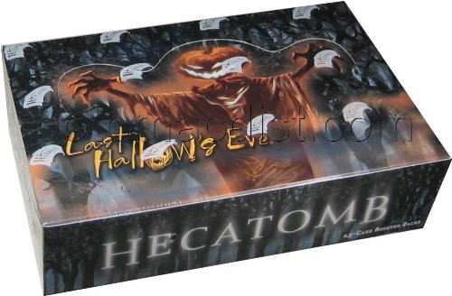 0653569108252 - HECATOMB TRADING CARD GAME LAST HALLOW'S EVE BOOSTER BOX (24 PACKS)