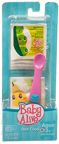 0653569324393 - HASBRO BABY ALIVE FOOD ACCESSORY PACK (10-PACK WITH SPOON)