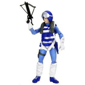 0653569364146 - G.I. JOE, 25TH ANNIVERSARY ACTION FIGURE, COUNTER INTELLIGENCE CODE NAME: SCARLETT (PILOT OUTFIT), 3.75 INCHES